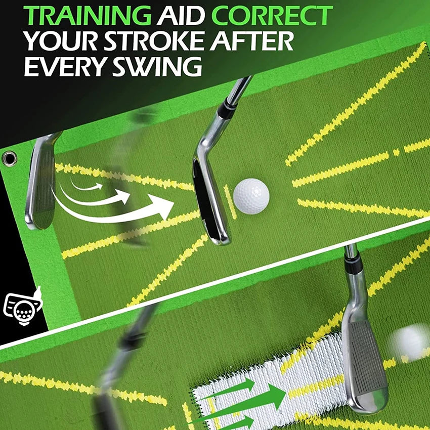 Golf Mat with Trajectory Analyzer β Training Tool to Perfect Your Swing