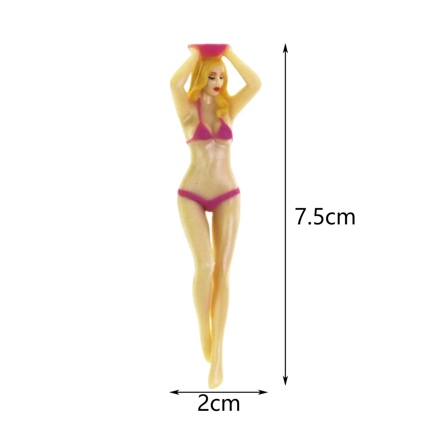Lot de 5 Tees de Golf Humour – Lady Bikini Girl