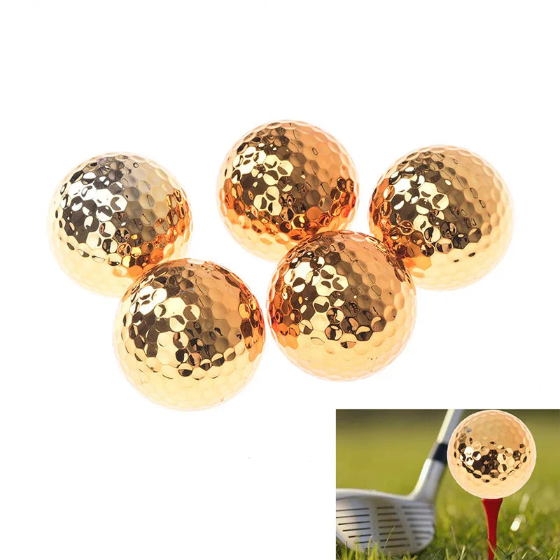 Gold Color Golf Ball – Elegance and Luxury on the Green