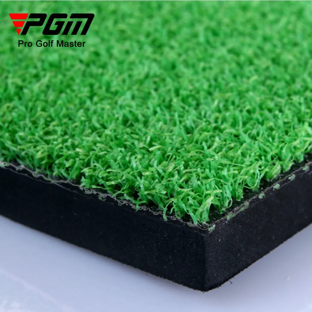 PGM Golf Putting Mat with Tee Holder – Realistic Grass for Indoor and Outdoor Practice