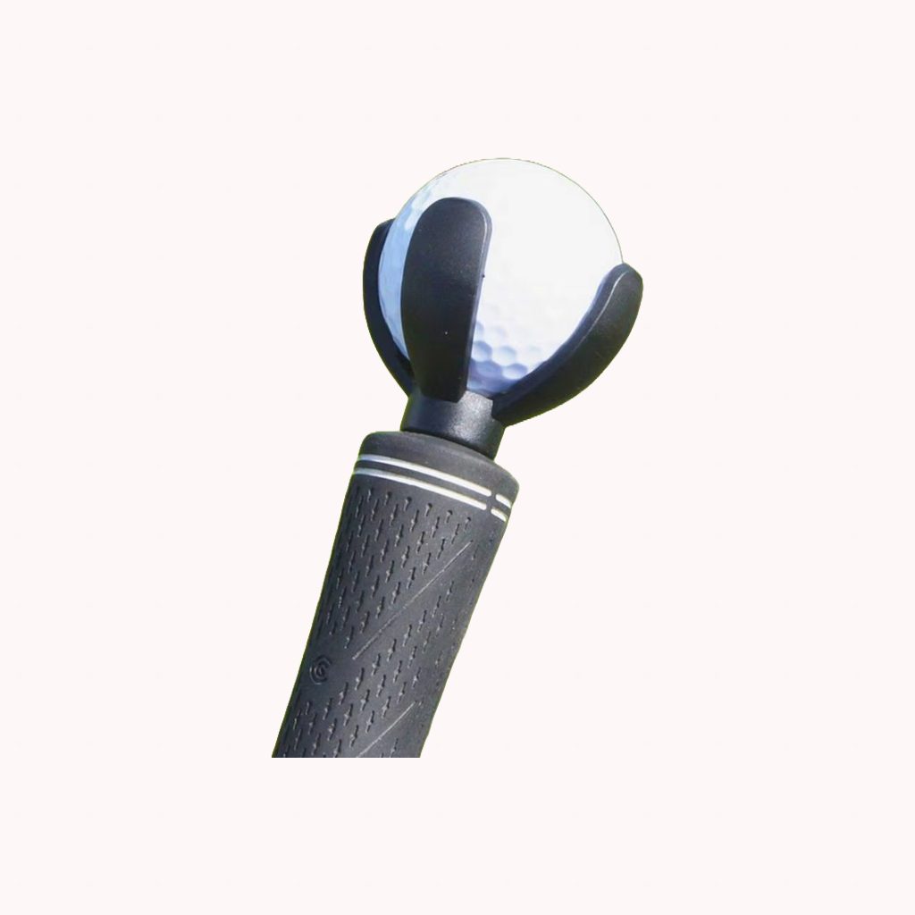 Ramasse-Balles de Golf – Pince en Caoutchouc et Alliage de Zinc