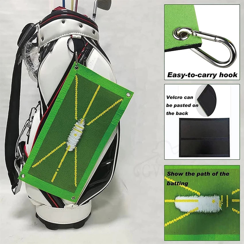 Golf Mat with Trajectory Analyzer β Training Tool to Perfect Your Swing