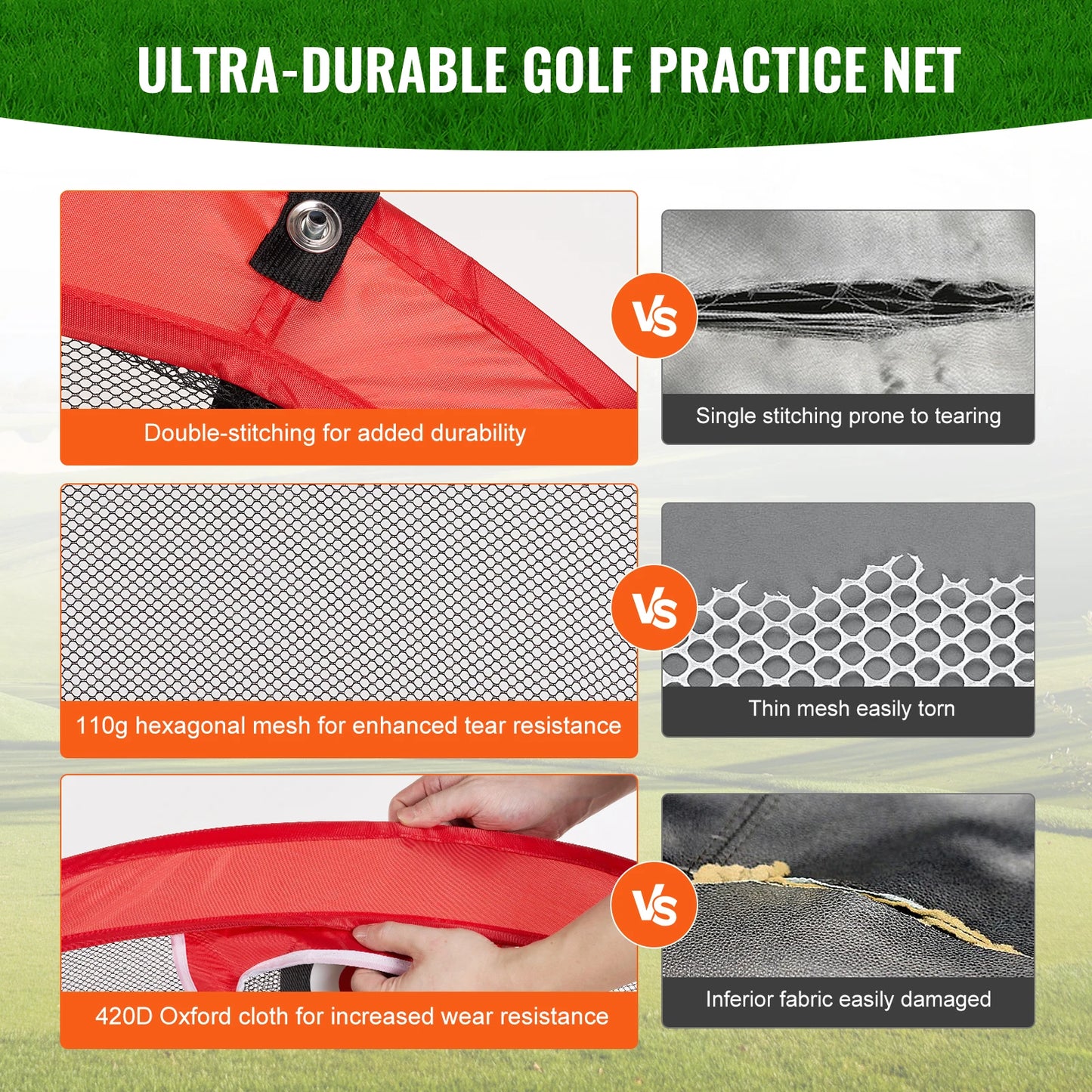 Golf Practice Net β Improve Your Accuracy and Swing Anytime!