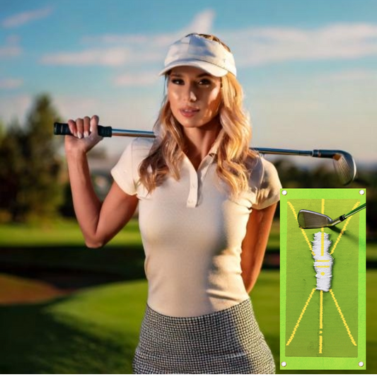 Golf Mat with Trajectory Analyzer – Training Tool to Perfect Your Swing