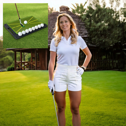Polymer Golf Practice Mat – Improve Your Approach Anywhere!