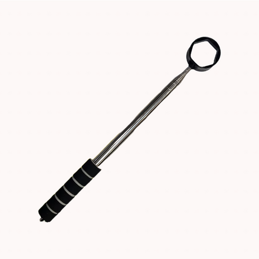 Récupérateur de Balles de Golf Télescopique –  Acier Inoxydable avec Poignée