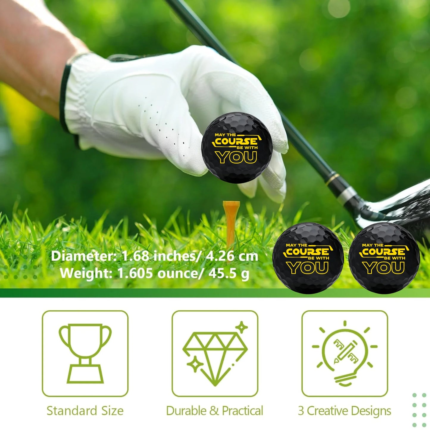2 Golf Balls - Star Wars