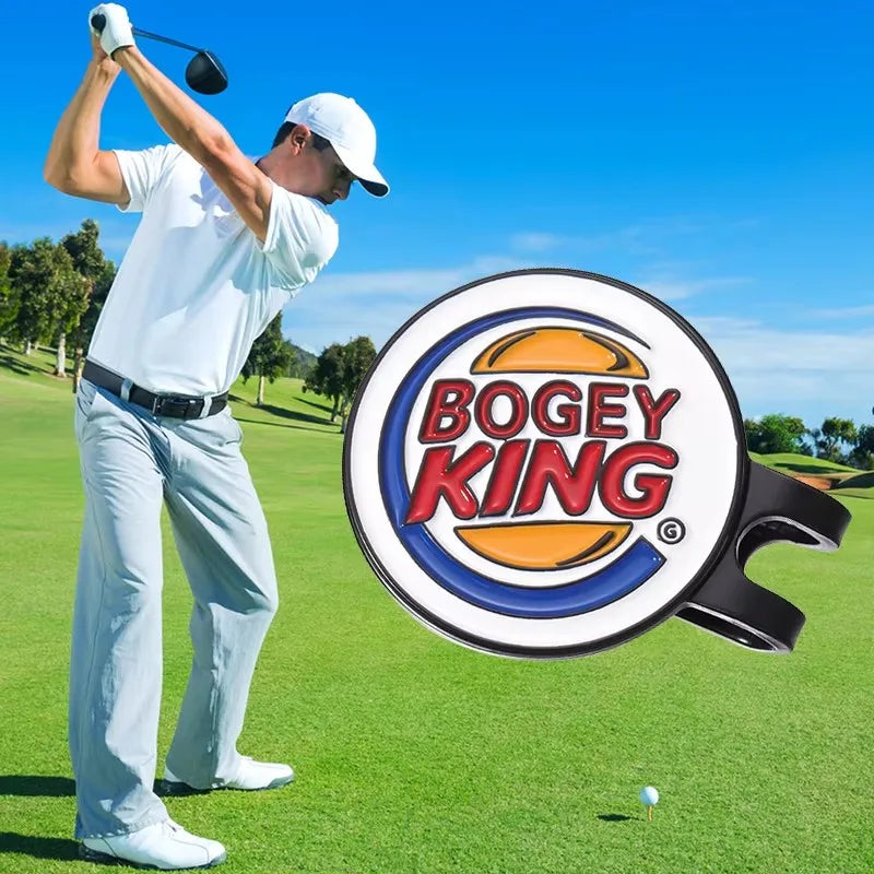 Creative Cap Clip and Magnetic Ball Marker - Bogey King